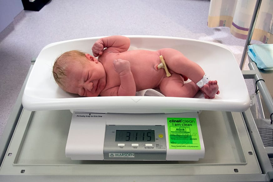taylor_being_weighed