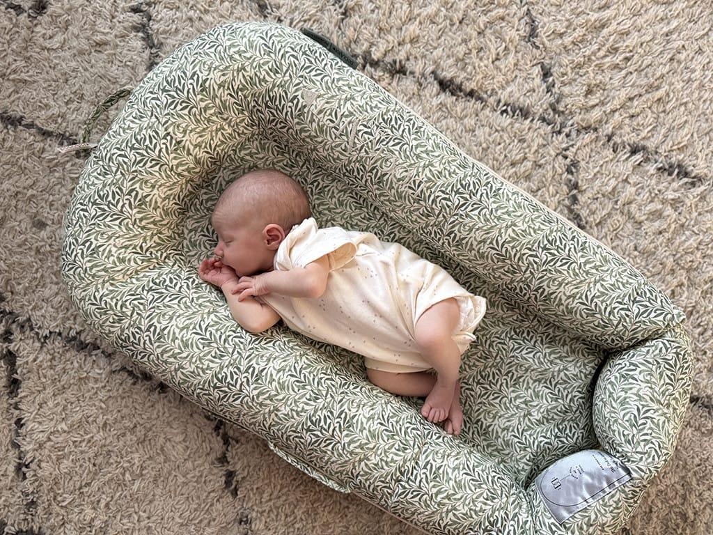 Newborn baby in the dock a tot