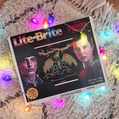 Lite•Brite Stranger Things Edition!