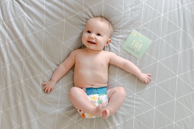 Cloth nappies and newborns ft. Tots Bots and Baba + Boo