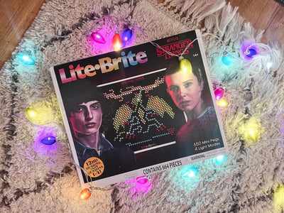 Lite•Brite Stranger Things Edition!